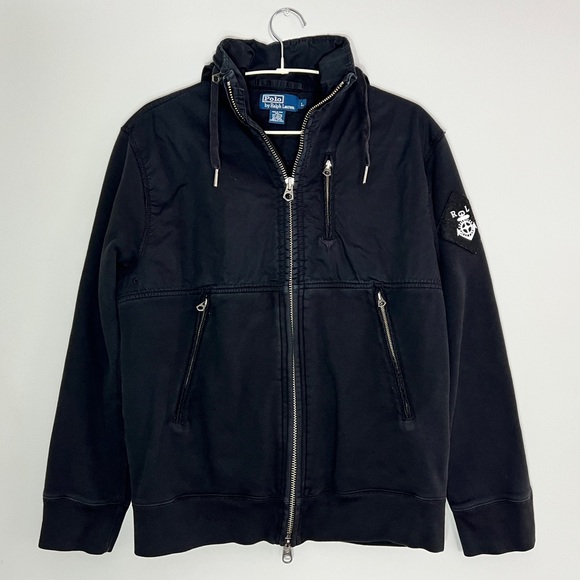 Polo Ralph Lauren Other - Polo by Ralph Lauren Convertible Hooded Performance Jacket – Black, L